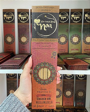 Incenso de Palo Santo e Rosas - NOA