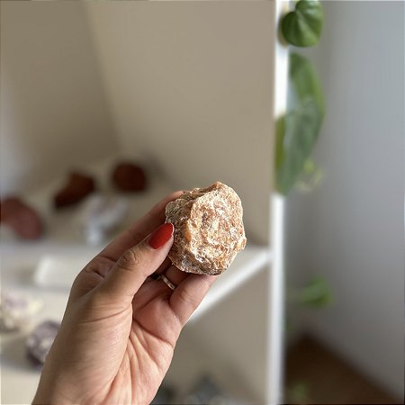 Calcita Laranja Bruta
