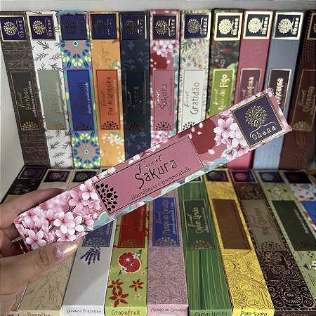Incenso Ohana Sakura - Flor de Cerejeira