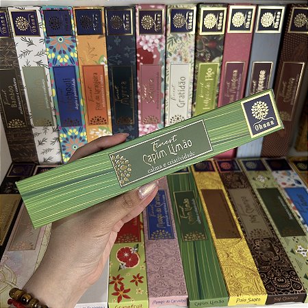 Incenso Ohana Capim Limão