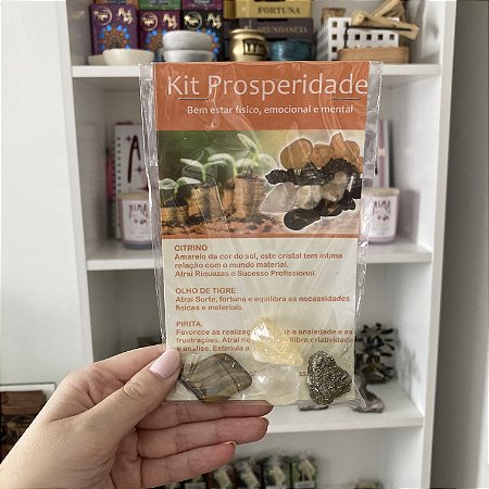 Kit de Cristais para Prosperidade