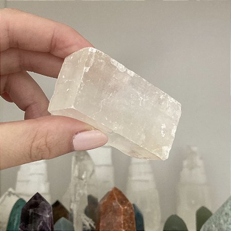 Calcita Óptica Bruta