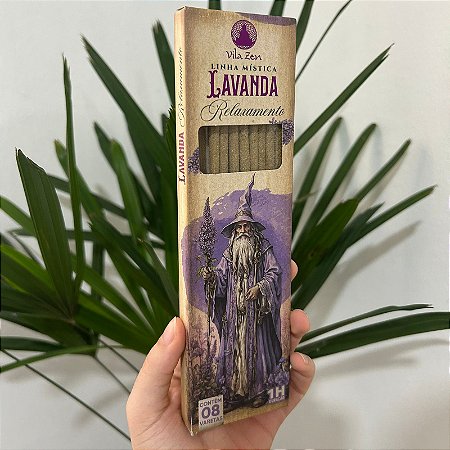 Incenso Vila Zen Linha Mística Lavanda