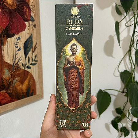 Incenso Vila zen Buda Camomila