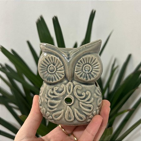 Difusor Coruja de Porcelana