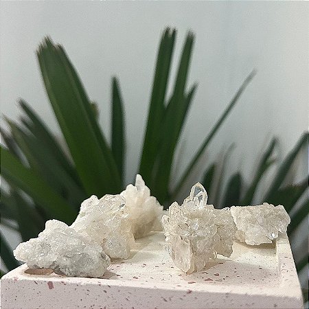 Mini Drusa de Quartzo Cristal