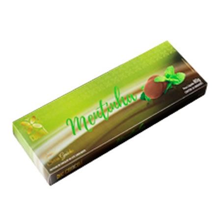 Caixa de pastilha em chocolate mentinha - 80G