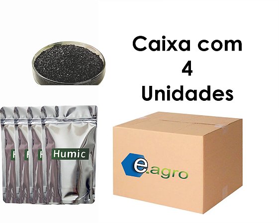 Condicionador de solo Humic  5 kg -  Cx 4 Unidades