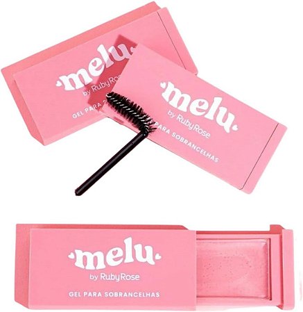 Gel Para Sobrancelhas Melu By Ruby Rose Pomada Modeladora Efeito Natural