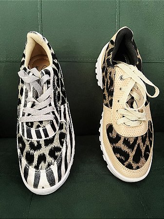 Tênis Chunky Animal Print