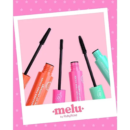 MÁSCARA PARA CÍLIOS PEEL OFF MELU - RUBYROSE