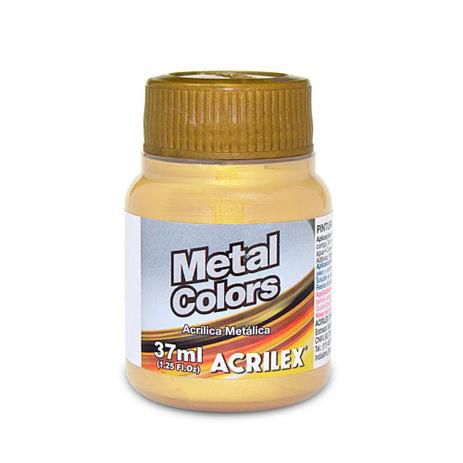Tinta Acrílica Metálica Acrilex 37ml - Ouro 532