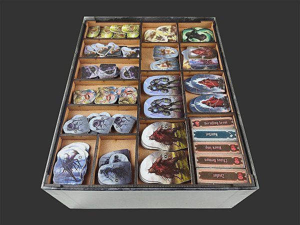 Organizador (insert) para Gloomhaven: Jaws of the Lion
