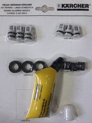 Kit reparo p/ Bomba de Aluminio Basico