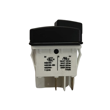 INTERRUPTOR 16A 2P (PRETO)