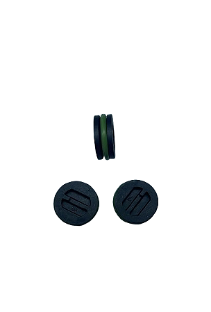 Kit com 3 peças do Tampão do fecho TAMPÃO DE FECHO REP (3 PÇS)
