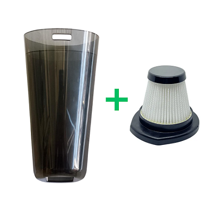 Kit Do Reservatorio + Filtro Do Aspirador Vc1 Stick Karcher