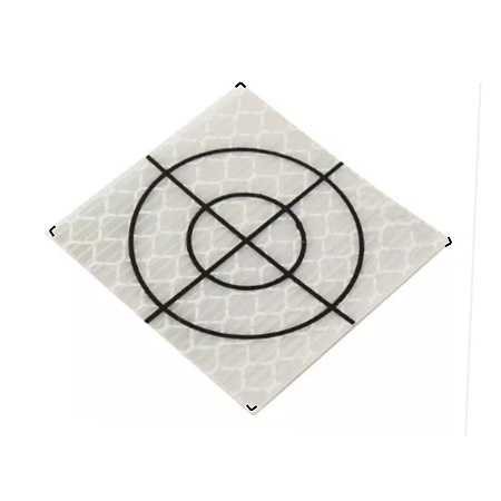 KIT 20 Alvo Adesivo Refletivo Topografia