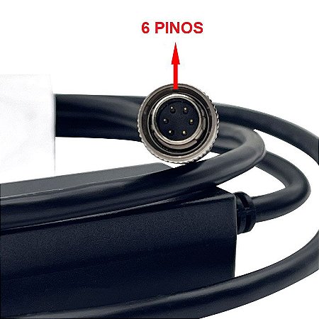 Cabo de Dados Conexão Por Porta USB Para Estação Total Nikon