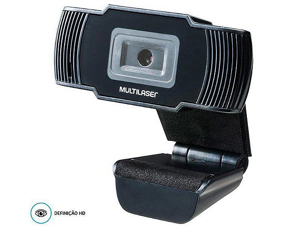 Webcam AC339 Office Hd 720P com microfone embutido usb preta