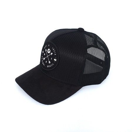 Boné Trucker Brasão All Black A Ideia