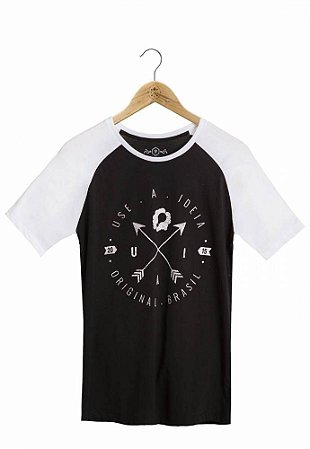 Camiseta Brasão Raglan