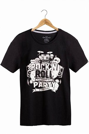 Camiseta  Rock