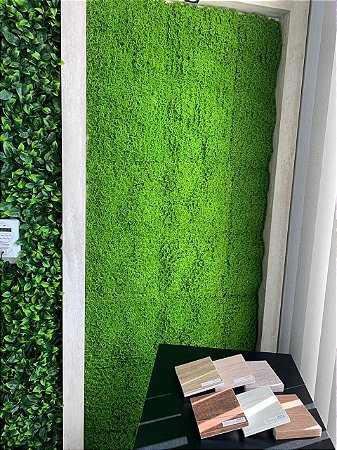 Painel Verde Musgo