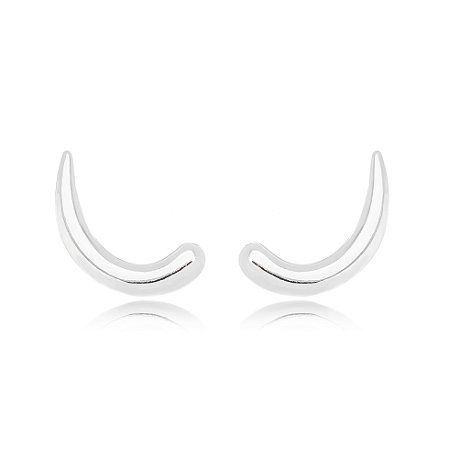 Brinco Curvado Prata