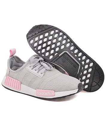 adidas nmd cinza masculino