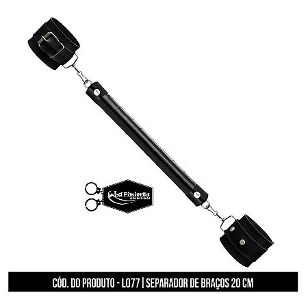 SEPARADOR DE BRAÇOS PRETO