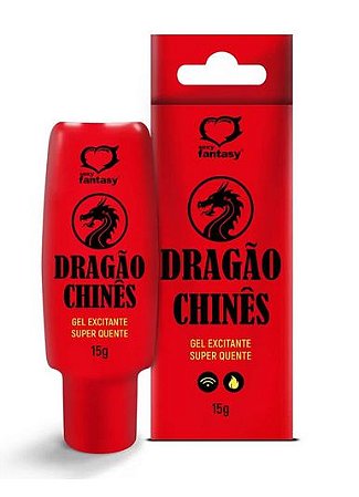 Gel Excitante Dragão Chinês Super Quente 15g