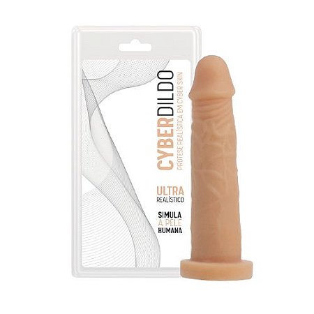 Prótese em Cyber Skin - Venus - 17,5x3,5 cm Articulado a Prova d´água