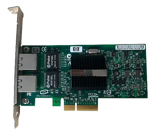 Placa De Rede Dual Port Hp Nc360t Pn: Hstns-bn16 Pci-e