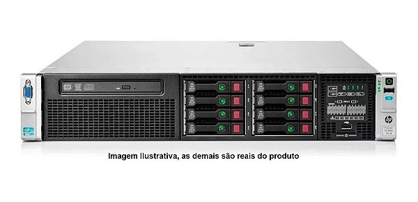 Servidor Hp Dl380 G8 2 Xeon Octacore 64gb 1.2tb - Seminovo