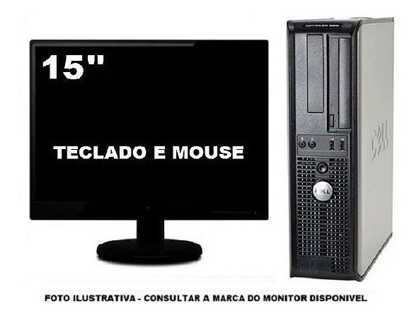 Computador Dell Optiplex 360 Intel E5400 4gb 120gb Ssd