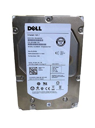 Hd Dell 600Gb Sas 15K 3.5" Mod: ST3600057SS