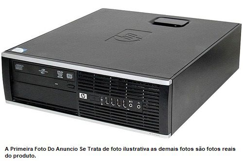 Computador Hp Dualcore 4gb Ddr3 320gb - Seminovo