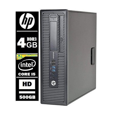 Computador Hp Prodesk 600 G1 Core I5 4590 4gb 500gb