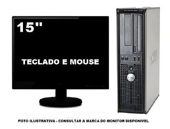 Computador Dell Optiplex 755 Intel Core 2 Duo 4gb 120gb Ssd