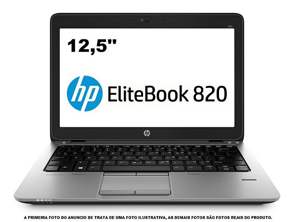 Notebook HP elitebook 820 i5 4300 8gb hd 240gb SSD