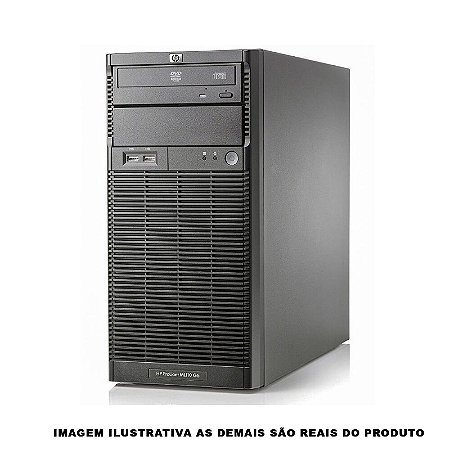 Servidor HP Torre ML110 G6 Xeon x3430 16gb 480gb Ssd