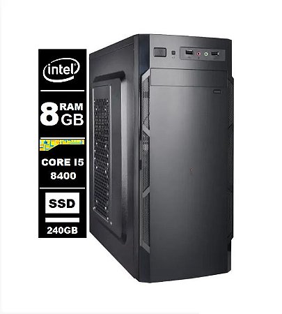 Computador Intel Core I5 8400 8gb 240Gb Ssd / Wifi