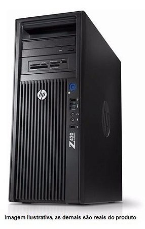 Workstation Hp Z420 Intel Xeon E5-1650 16gb HD 2Tb + SSD 240