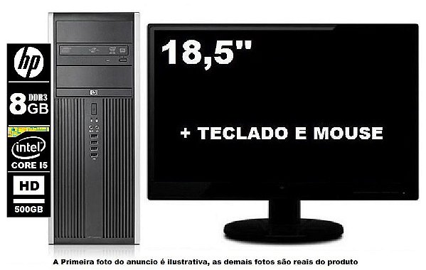 Computador Hp 8300 Core I5 3570 8gb Hd 500Gb Semi Novo