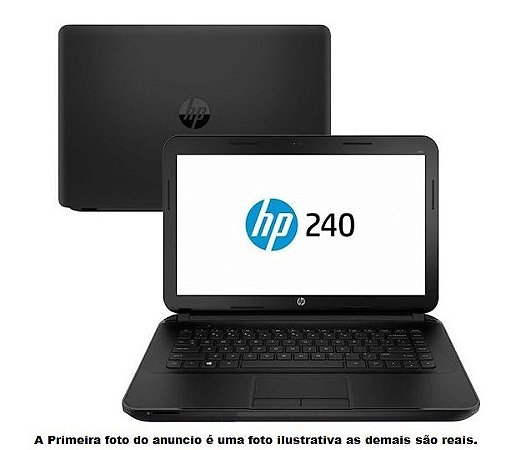 Notebook HP 240 G2 Core i3 4gb HD 500 HDMI