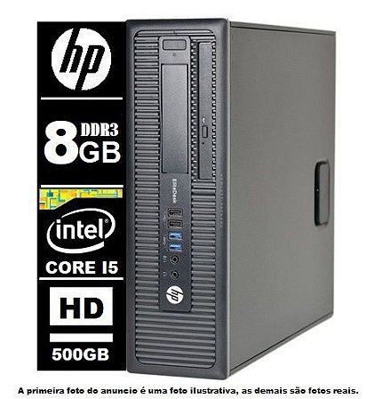 Hp Elitedesk 800 G1 Sff Core I5 4570 8gb 500gb - Vitrine