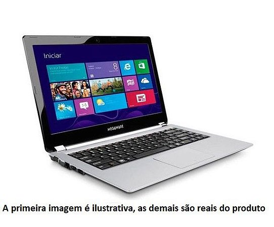 Notebook Megaware Horus i5 3317u 4gb HD 500gb HDMI