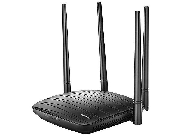 Roteador Multilaser Wireless 1200Mbps 4 Antenas - RE018