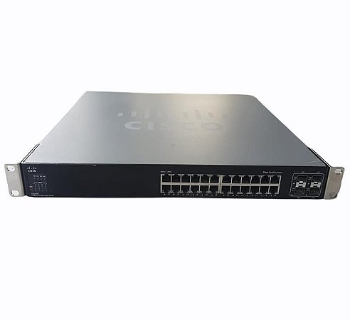 Switch Cisco SGE2000 24 portas 10/100/1000 Gigabit